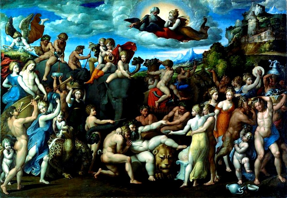 Garofalo Trionfo di Bacco