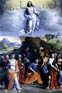 Benvenuto Tisi da Garofalo - Ascension of Christ - WGA08474. Free illustration for personal and commercial use.