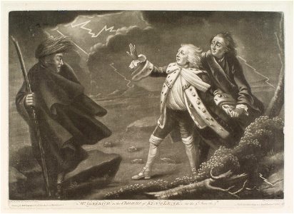David Garrick by Robert Sayer