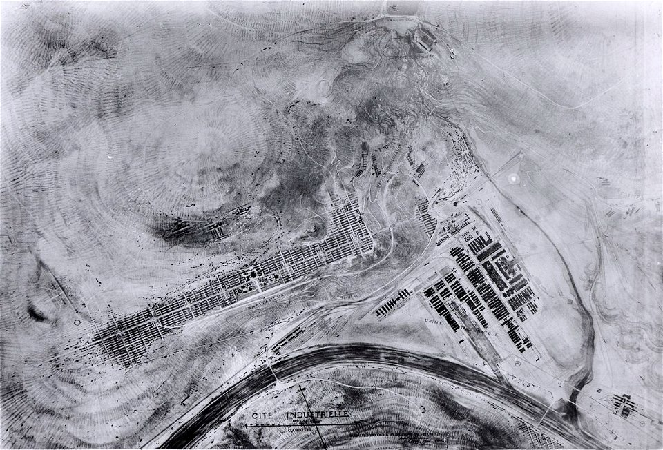 Garnier-Tony, Cité industrielle, plan