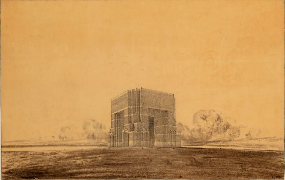 Garnier-Tony, monument aux morts, projet 3
