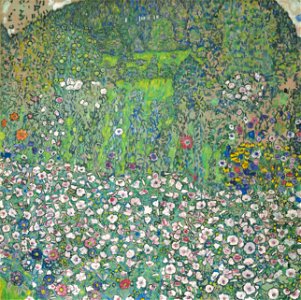 Gartenlandschaft mit Bergkuppe (Pfarrgarten)
