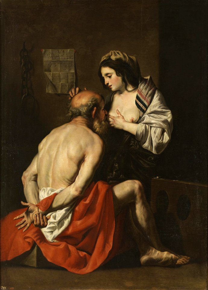 Gaspar de Crayer - Caritas Romana (Prado)