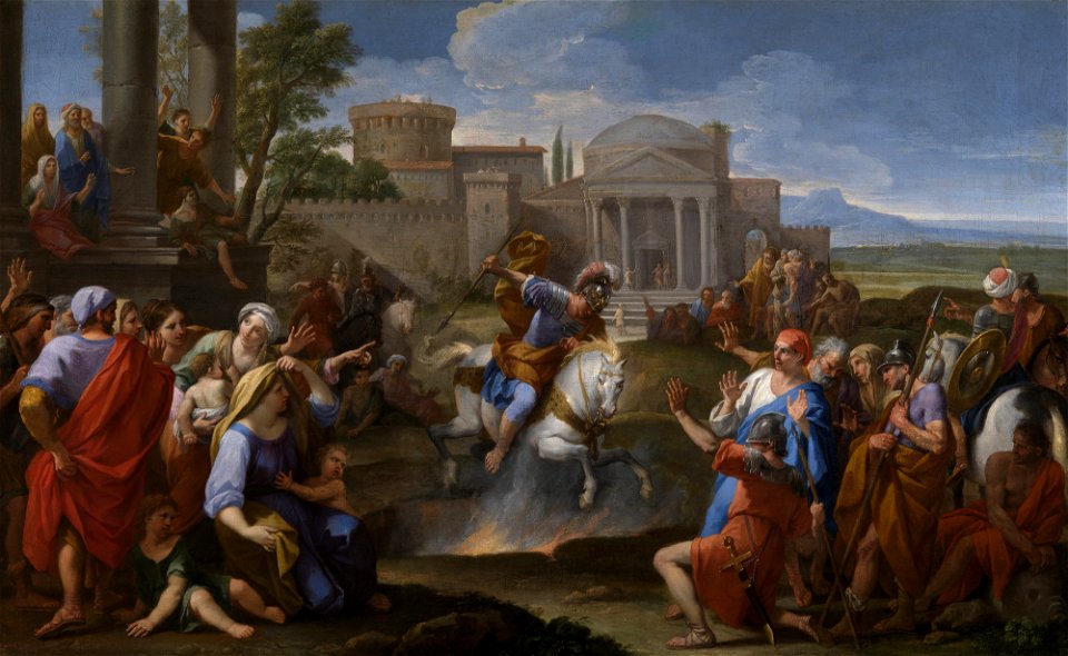Garzi, The Sacrifice of Marcus Curtius