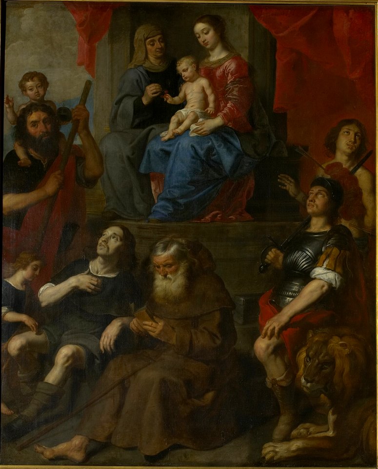 Gaspar de Crayer - Saint Anna
