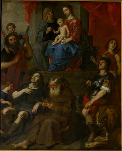 Gaspar de Crayer - Saint Anna