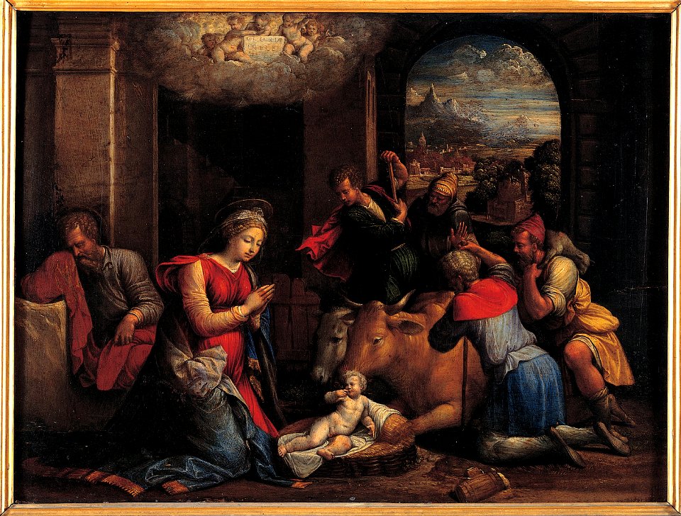 Garofalo - Adoration of the Sheperds - Google Art Project