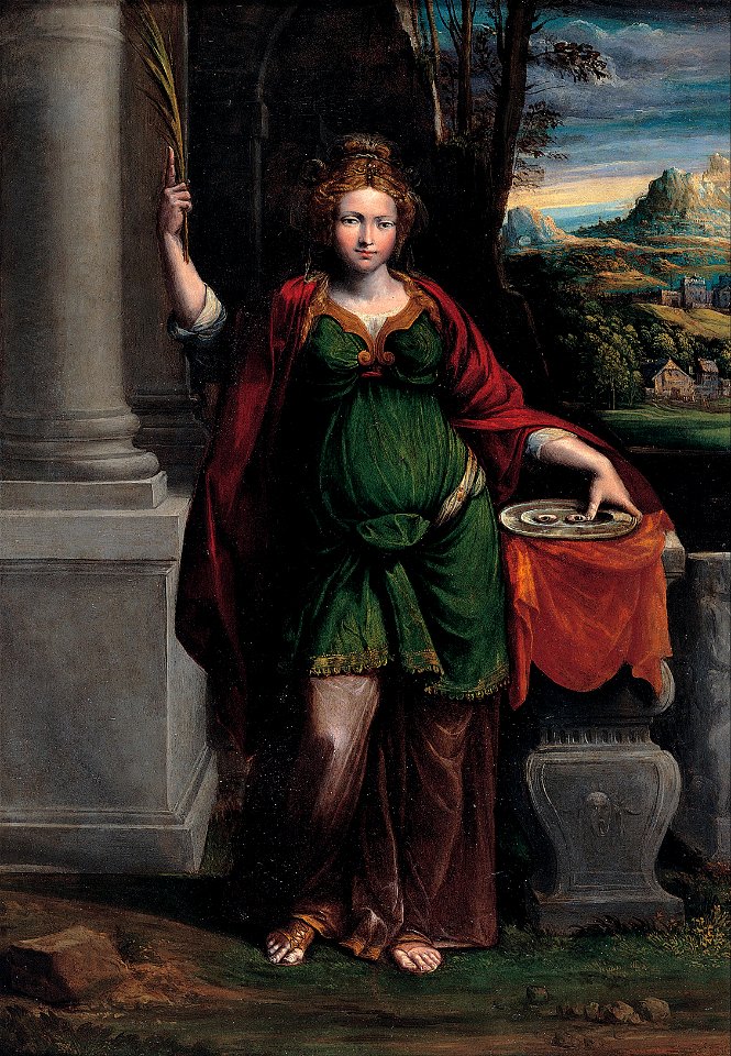 Garofalo - Saint Lucy - Google Art Project