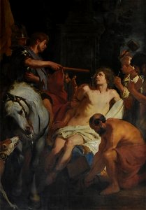 Gaspar de Crayer (1582-1669) Marteling van Sint-Kwintinus Sint-Kwintenskerk (Sint-Kwintens-Lennik) 39937 7-09-2020