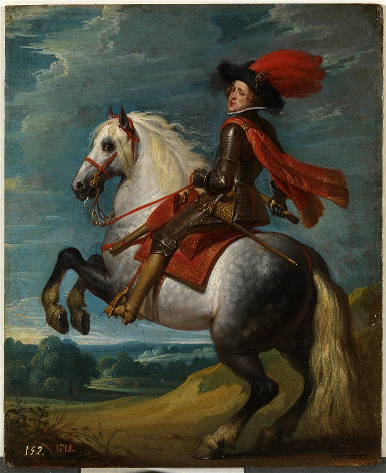 Gaspar de Crayer - Equestrian painting of Philip IV of Spain