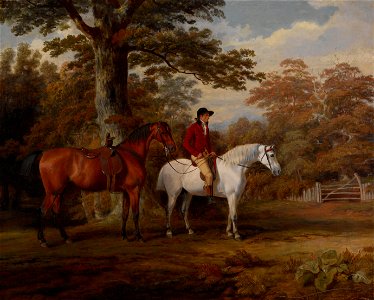 Garrard, George - Hunter and Huntsman - Google Art Project