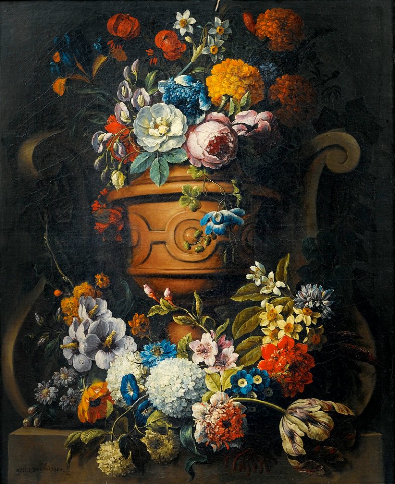 Gaspar Peeter Verbruggen (II) - Still life with flower vase2