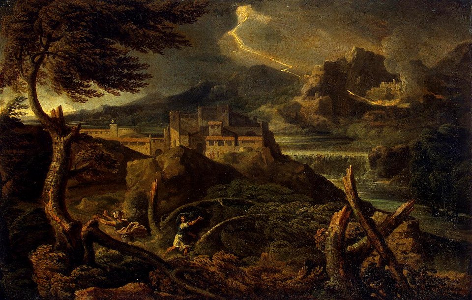 Gaspard Dughet - Paysage a l'Eclair
