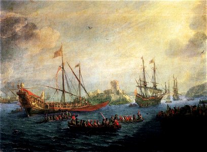 Gaspard van Eyck - Seascape - WGA07585