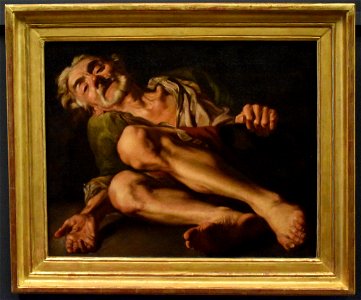 Gaspare Traversi - Mendiant recroquevillé 01