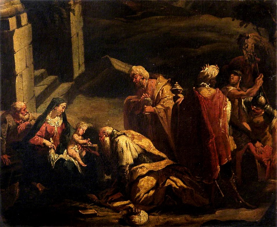 Gaspare Diziani (1689-1767) - The Adoration of the Magi - 1257256 - National Trust