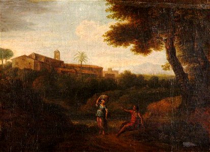 Gaspard Dughet (1615-1675) (style of) - Classical Landscape with Figures - 1151339 - National Trust