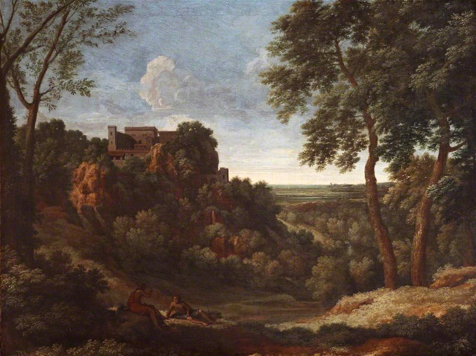 Gaspard Dughet (1615-1675) - A Classical Landscape - 851757.1 - National Trust