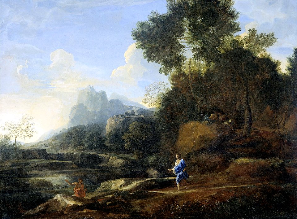 Gaspard Dughet - Italiaans landschap