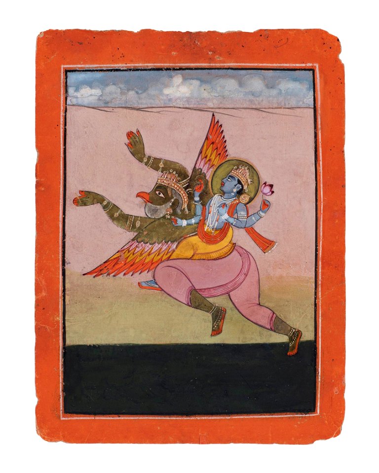 Garuda with Rama 