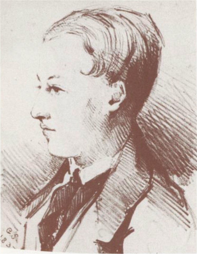 Gaston de Ségur, à l'âge de 17 ans