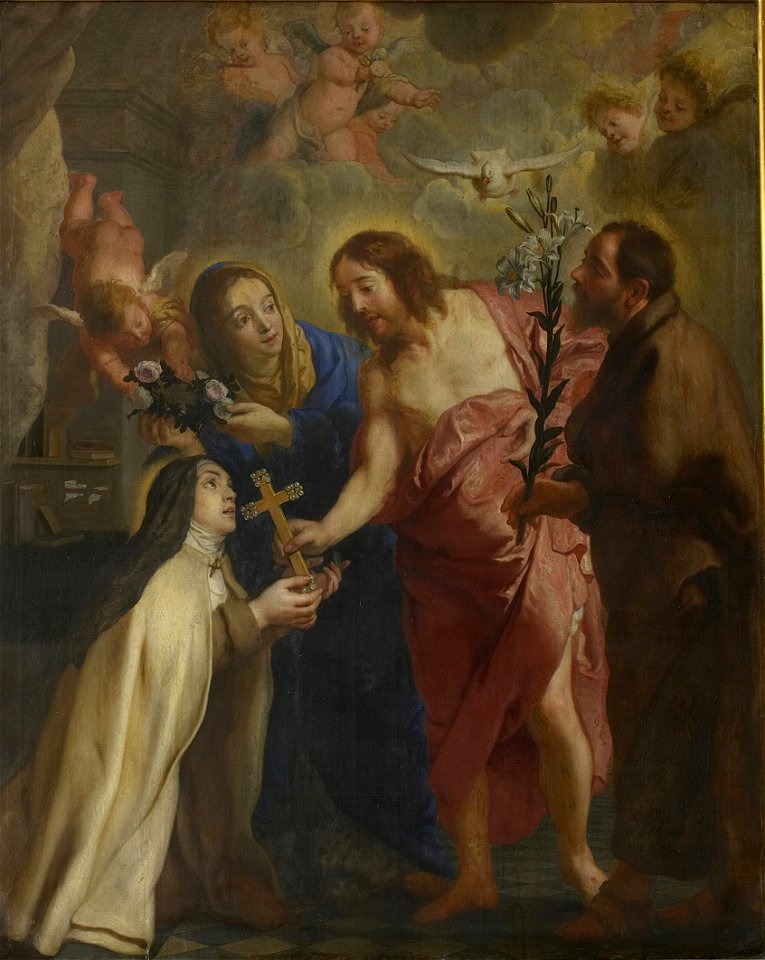 Gaspar de Crayer - The vision of St Theresa of Avila