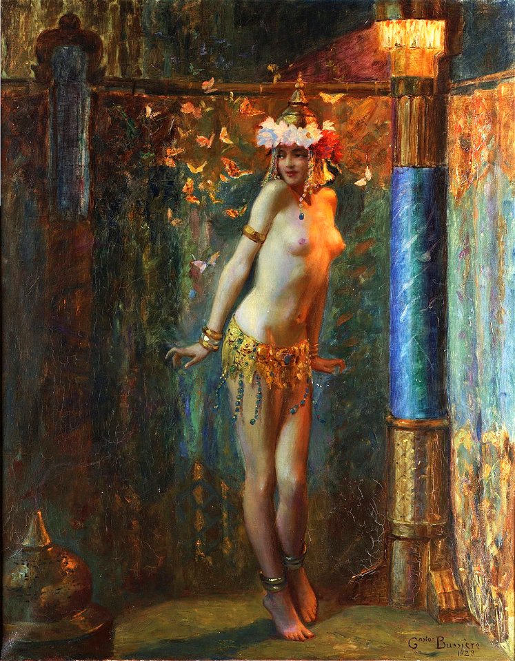 Gaston Bussiere - La danse de Salome ou les papillon d’or