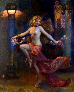 Gaston Bussière - Exotic Dancer