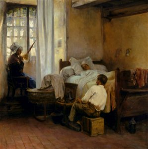 Gaston La Touche - The first born - Google Art Project