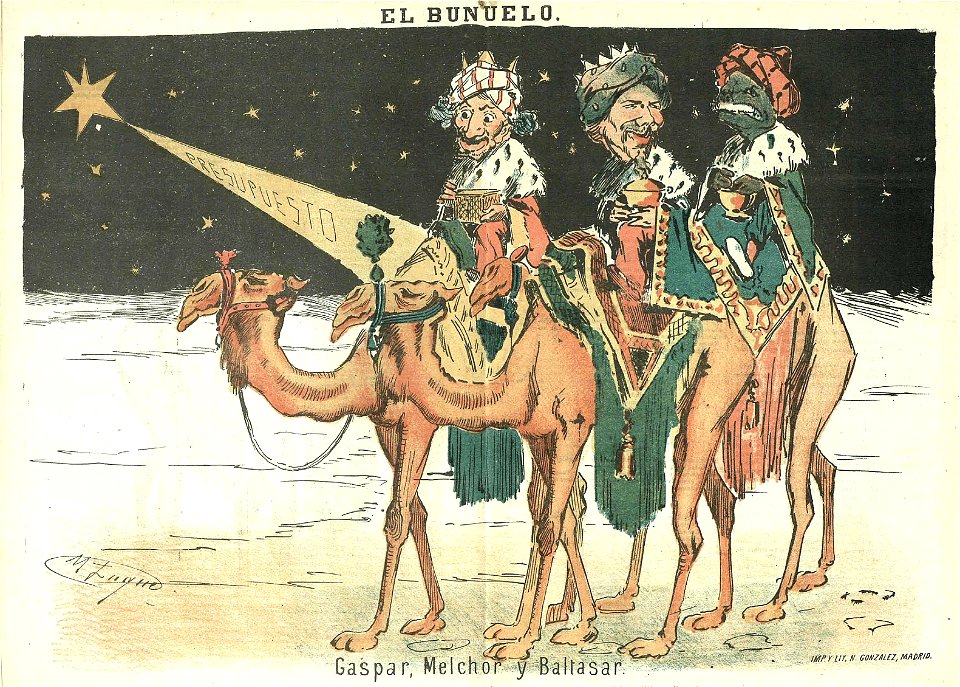 Gaspar, Melchor y Baltasar, de Luque
