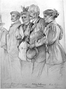 Gathmann Familie - Justus, Augusta, Wilhelm, Emilia