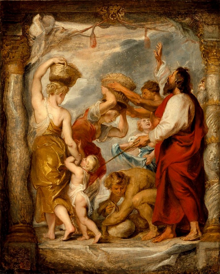 Gathering of the Manna - modello