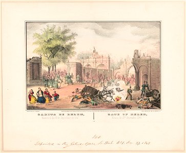 Gate of Belen- Mexico, the 13th September, 1847 Garita de Belen- Mexico, el dia 13 de Septembre de 1847. LCCN2001699796