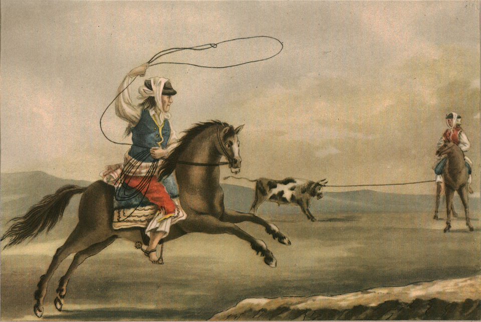 Gaucho rioplatense, anónimo