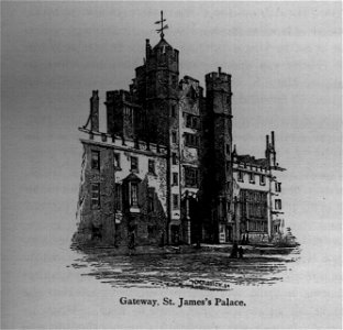 Gateway, St. James's Palace - Walks in London, Augustus Hare, 1878