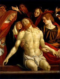 Gaudenzio Ferrari - Lamentation of Christ - WGA7824. Free illustration for personal and commercial use.