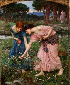 GatherYeRosebuds1909Waterhouse