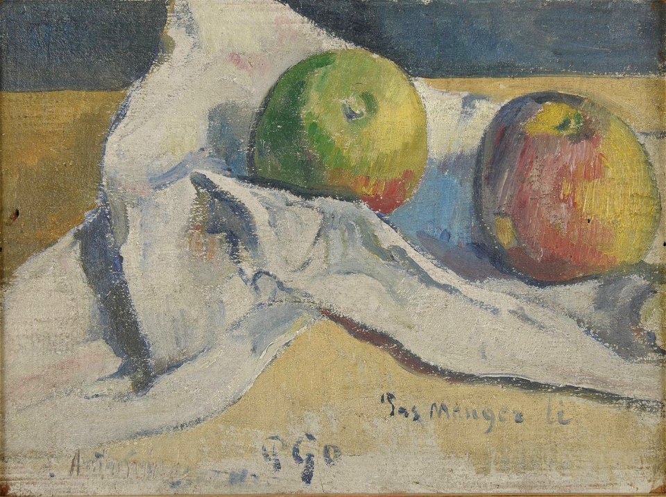 Gauguin - Nature morte aux pommes, 1891-04 vers, 949.1.35