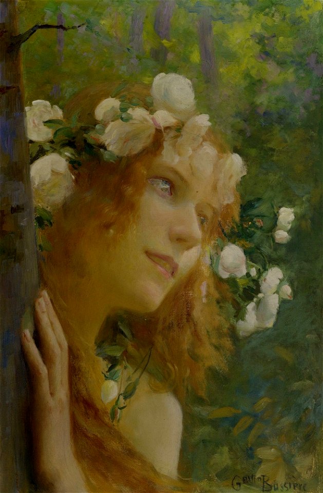 Gaston Bussière Nymphe