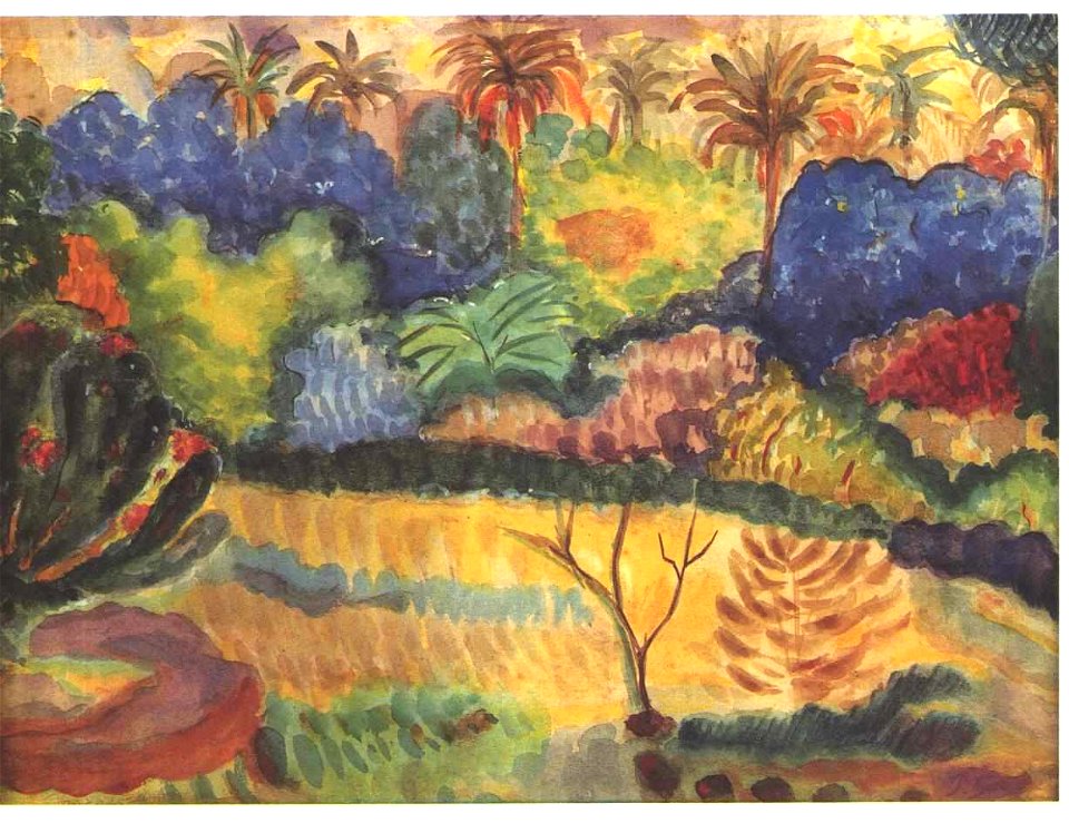 Gauguin - Tahitische Landschaft