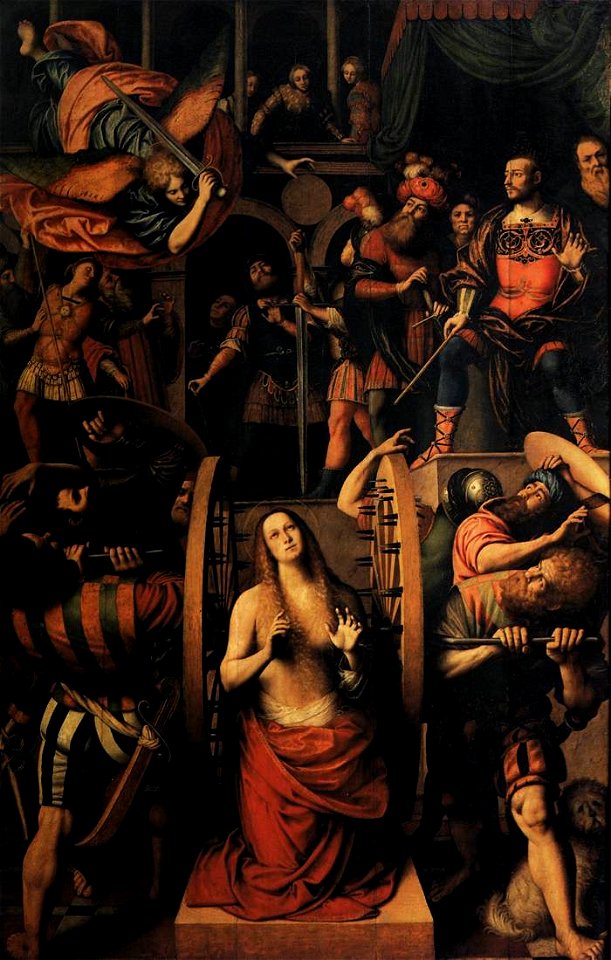 Gaudenzio Ferrari - The Martyrdom of St Catherine of Alexandria - WGA7813