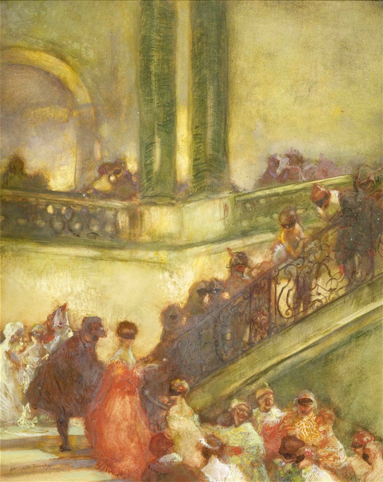 Gaston la Touche Maskenball