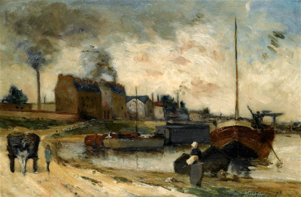 Gauguin Les usines Cail et le quai de Grenelle