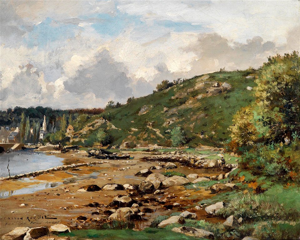 Gaston Marie Roullet Port de Pont-Aven