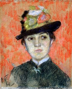 Gauguin - Mademoiselle Manthey, 1884
