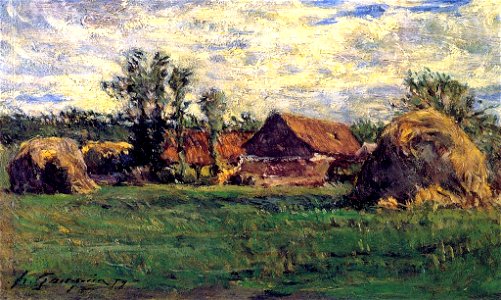 Gauguin 1879 Les Meules