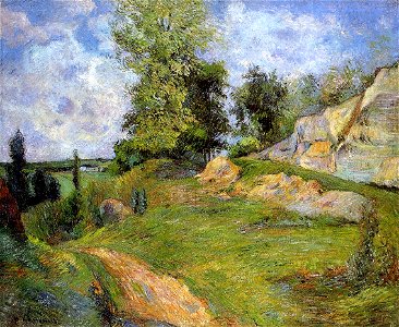 Paul Gauguin - Les carrières du Chou, près de Pontoise - II (1882)