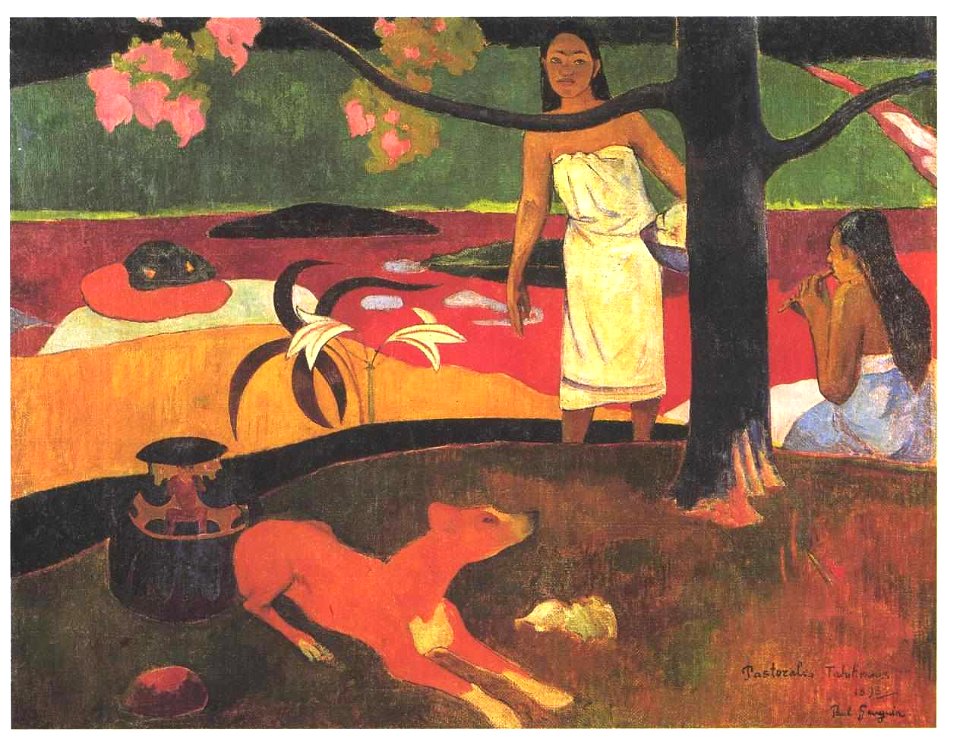 Gauguin - Tahitische Hirtenlieder - 1898
