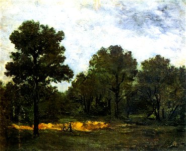 Gauguin 1874 Clairière II