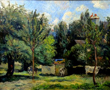 Gauguin 1884 Les Trois vaches